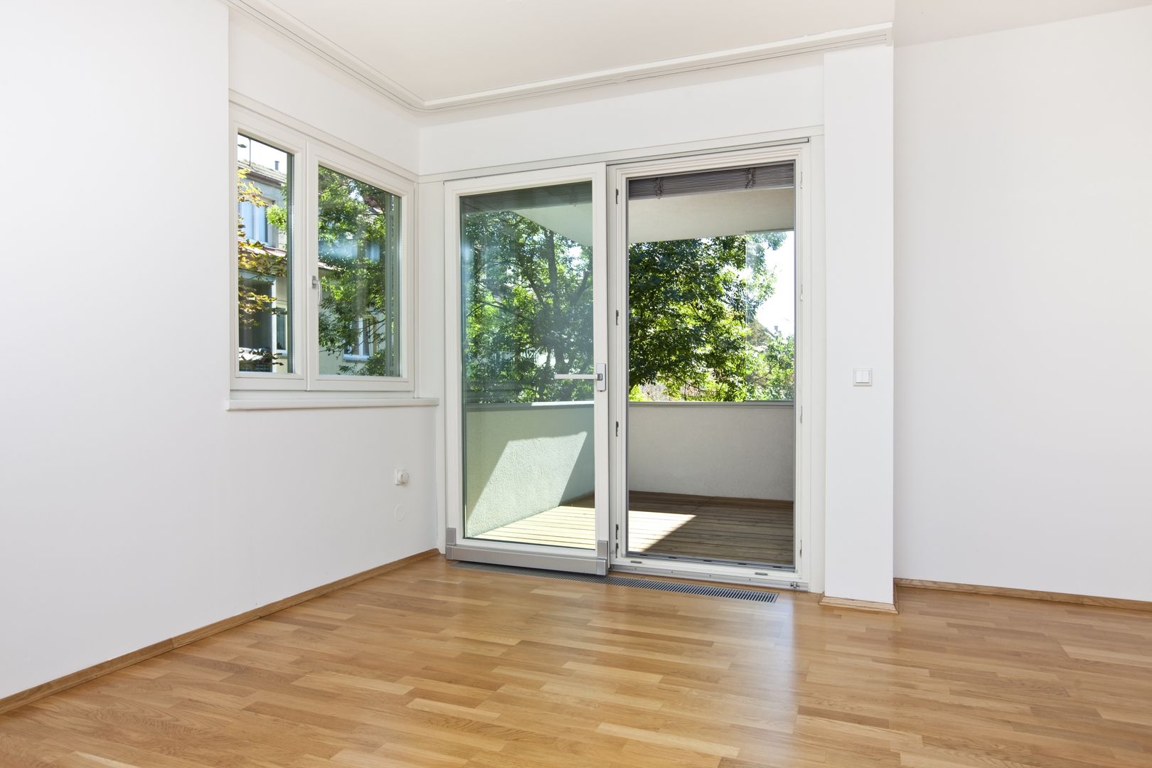 Eine leere Wohnung